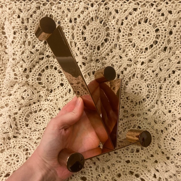 NWOT Georg Jensen Denmark Candlestick Holders - Set of 2 - Bronze Gold - Urkiola - Picture 11 of 15